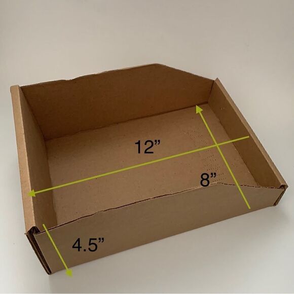 📦10 New Unfolded Carton Box Trays Bundle - Picture 4 of 4